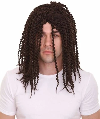 Peluca larga apretada Dreadlock marrón claro HM-190 Foto 1 de 4