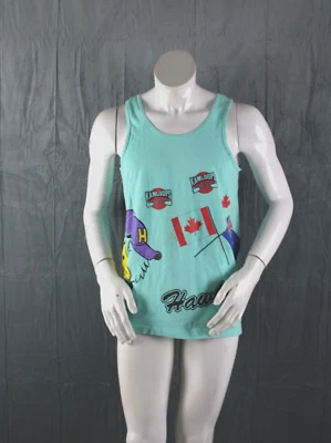 Vintage Tank-Top - Kamloops Rowing All Over Print - Men's Medium  - Image 1 of 4