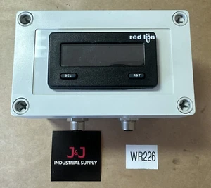 PREOWNED Red Lion Control CUB5 Count Rate Indicator Stainless Panel Mount Meter - Picture 1 of 8