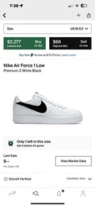 af1 prm 2 Off White Supreme🔥🔥🔥 - Picture 1 of 10