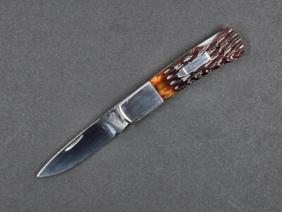 Cattaraugus K.C.C. de colección Navaja de bolsillo con bloqueo trasero CM-11 Foto 1 de 4