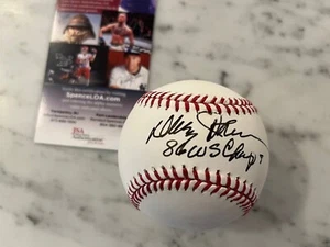 DAVEY JOHNSON 1986 WS CHAMP NY METS SIGNED AUTO OML BASEBALL JSA PERFECT 10 - Picture 1 of 2