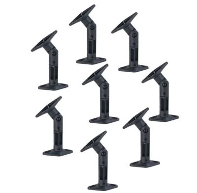 8 PACK UNIVERSAL CEILING WALL SATELLITE SPEAKER MOUNT BRACKETS HOME THEATER BOSE - Image 1 of 4