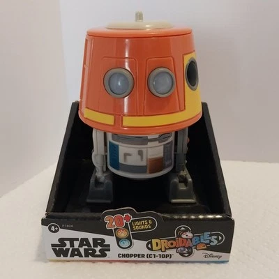 4" Droidables Star Wars Chopper (C1-10-P) with Sound 4" Figure NEW  - Image 1 of 4