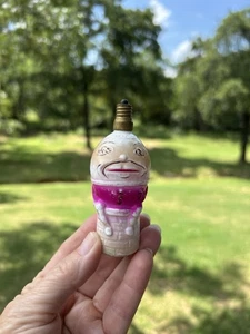 Vintage seltene Milchglas Humpty Dumpty Weihnachten Glühbirne Ornament Vintage ungetestet - Bild 1 von 7