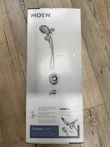 Moen Graeden 82137 Magnetix CHROME1-handle Shower & Tub Faucet NEW! - Picture 1 of 1