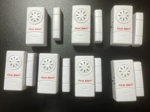 First Alert Alarm 7 units for Windows or Doors Peal & Stick Easy Installation - Picture 1 of 1