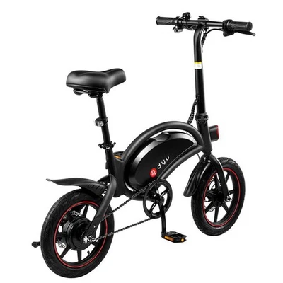 DYU-D3F Electric Bike 14" Folding eBike 36V 250W E-City Bike 25km/h Trekking - Image 1 of 4