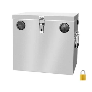 12V Car/RV/Marine Battery Box Stainless Steel Battery Relocation Kit for Trai... - Picture 1 of 6