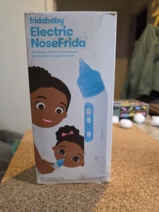 NIB Fridababy Electric NoseFrida Nasal Aspirator – 1 Pack – Nose Booger Sucker - Picture 1 of 2