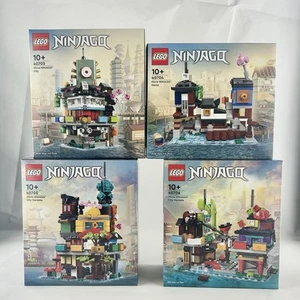 LEGO Ninjago 40703 , 40704 , 40705 , 40706 Micro City , Docks , Gardens Markets - Imagen 1 de 10