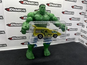 Hot Wheels Spoiler Sport Spectaflame Yellow HULK theme by 164custom - Picture 1 of 4