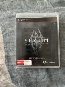 The Elder Scrolls V Skyrim: Legendary Edition - PS3 -No Map - Free Post in Aus - Picture 1 of 3