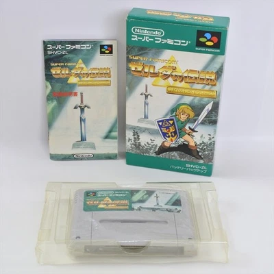 1.0 Ver ZELDA The Legend of Triforce Super Famicom Nintendo 1692 sf - Image 1 of 4