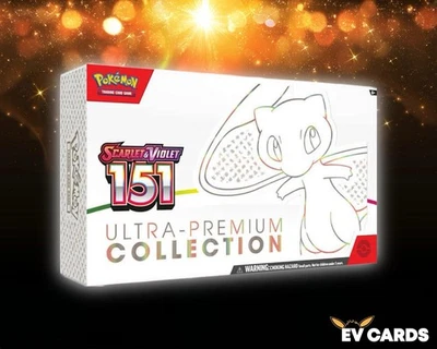 Pokémon TCG - Scarlet & Violet 151 Ultra-Premium Collection Box 16 Packs Sealed - Image 1 of 4