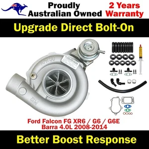 Billet Turbo+Oil Return Line For Ford Falcon FG XR6 /G6/G6E Barra 4.0L 2008-2014 - Picture 1 of 16