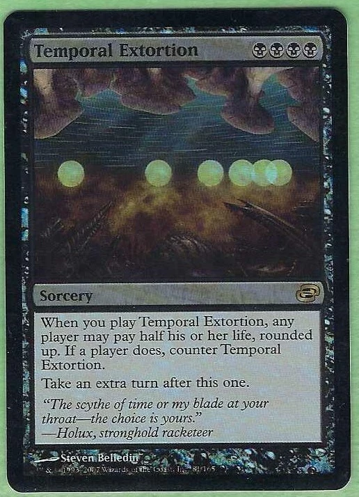 Temporal Extortion FOIL Planar Chaos - MTG Magic the Gathering - NM - Image 1 of 1