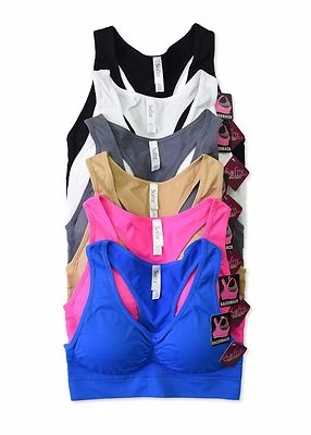 Sujetador deportivo Bustier corto para mujeres Moda Camiseta sin mangas Espalda deportiva Sin mangas Prendas para el torso informales Foto 1 de 3
