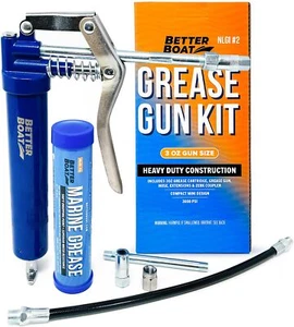 Manual Grease Gun Kit Wheel Bearing Grease Small Mini Grease Gun Kit 3oz - Picture 1 of 5