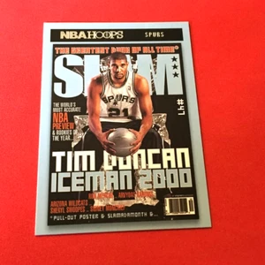 Tim Duncan .. SLAM .. San Antonio Spurs .. 2020-21 NBA Hoops Slam Insert Card 8 - Bild 1 von 2
