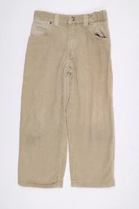 Hawk Boy's Size 7 Tan Corduroy Pants Straight Leg Adjustable Waist - Picture 1 of 18