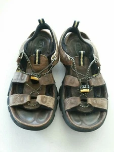 Sandalias deportivas KEEN Newport CUERO impermeables correas caminata sendero niño ¿5 o 6?? - Imagen 1 de 4