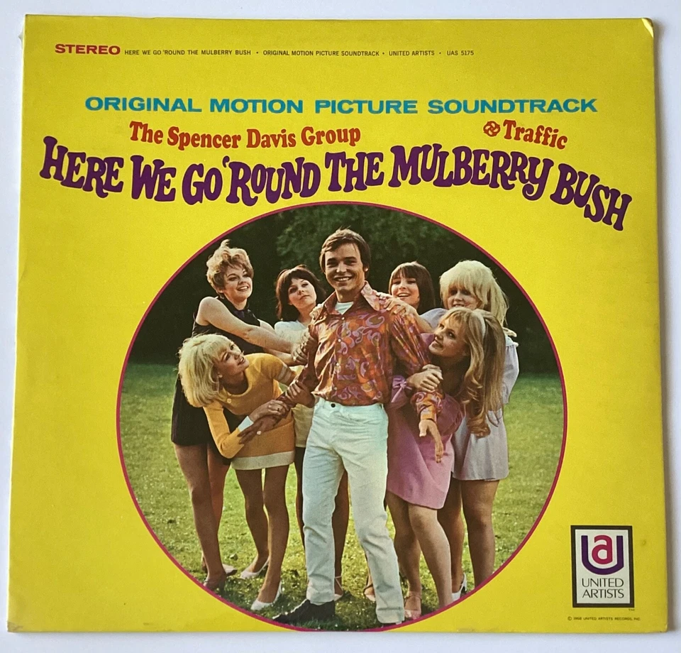 HERE WE GO ROUND THE MULBERRY BUSH~Traffic/Davis *SEALED* Orig '68 Soundtrack LP - Image 1 of 4
