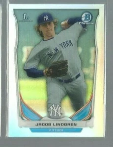 2014 Bowman Chrome Draft Refractors #CDP53 Jacob Lindgren (ref 95284) - Picture 1 of 1