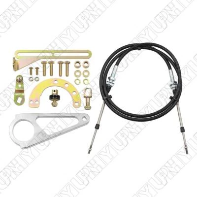 2" Transmission Cable Column Shift Linkage Kit Fit for GM TH350 4L60 4L80E 700R4 - Image 1 of 4
