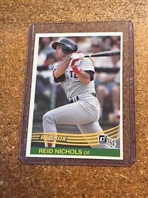 1984 Donruss Baseball # 614 Reid Nichols - Image 1 of 2