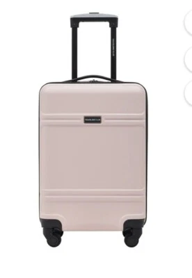 Travelers Club 20" Skyline Rolling Hard Side Carry-on Luggage Pink - Image 1 of 4