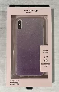 Kate Spade New York Berry Crush Purple Ombre Glitter Comold Case, iPhone XS MAX - Bild 1 von 1