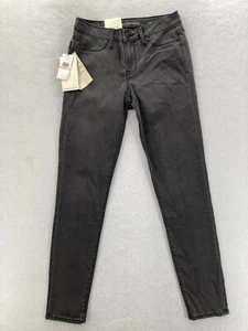 Calvin Klein Jeans Women's 28 Gray Wash Stretch Denim Jegging Low Rise Legging - Picture 1 of 11