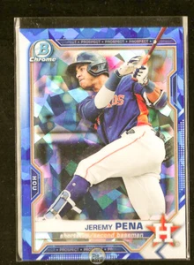 2021 Bowman Sapphire Edition Jeremy Pena - Picture 1 of 2