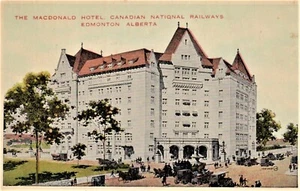 c.1910 EDMONTON, Alberta, MACDONALD HOTEL, Canadian Railways, Canada; Valentine - Picture 1 of 2