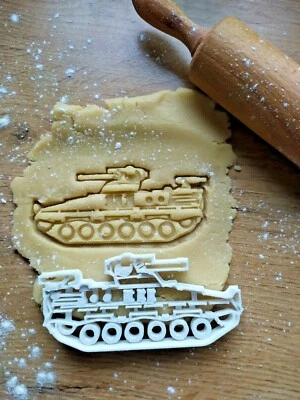  NEU Ähnlich Schützenpanzer Marder Ausstecher Form Cutter Salzteig Auto Car  - Bild 1 von 4
