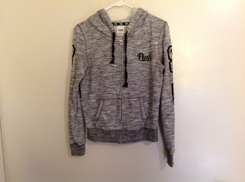 UNDERCOVER FELPA CON CAPPUCCIO VICTORIA'S SECRET CON ZIP INTERA