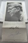 Jimmy Carter Signed 1976 Presidential Campaign Flyer Rare Full Signature