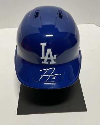 2020 NL MVP FREDDIE FREEMAN SIGNED DODGERS FULL SIZE HELMET BAS ITP W140468 - Image 1 of 3