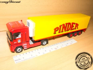 RENAULT AE 380 MAGNUM PINDER 1:43 CAMION TRUCK&TRAILER ALTAYA IXO SEMI REMORQUE - Picture 1 of 1