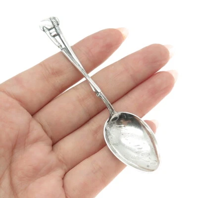 WATSON CO. 925 Sterling Silver Antique Art Deco Arizona Coffee Spoon - Image 1 of 4