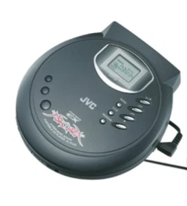 JVC Personal CD Player Extreme Anti-Shock Protection Diamond Black (XL-PG37BKJ) - Picture 1 of 1
