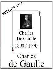Charles de GAULLE SELF-PRINT STAMP ALBUM