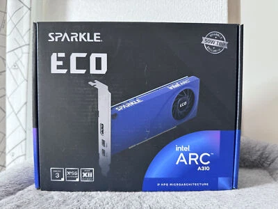 Sparkle Intel Arc A310 Equipped Power Consumption 50W “Eco” Series SA310C-4G - Image 1 of 4
