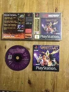 Gauntlet Legends PS1 (COMPLETE) arcade RPG Sony Playstation black label - Picture 1 of 8