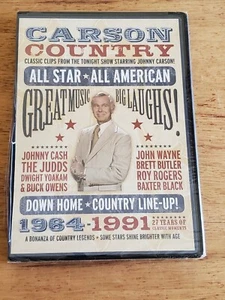 Slit Factory Seal DVD Johnny Carson Down Home Country Line-Up Music Big Laughs - Picture 1 of 24