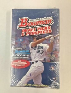 2010 BOWMAN DRAFT PICKS & PROSPECTS  BASEBALL FACTORY SEALED HOBBY BOX 