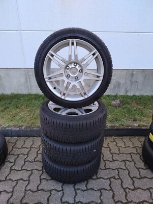4x Winterkompletträder Audi A3 Skoda Octavia auf 17 Zoll Aluett Alufelgen - Bild 1 von 4