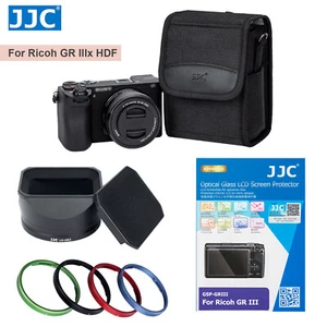 For Ricoh GR IIIx HDF Camera Pouch / Lens Ring / Lens Hood /LCD Screen Protector - Picture 1 of 38