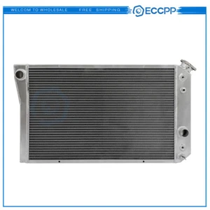 Aluminum Radiator for 1984 1985 1986 1987 1988 1989 1990 Chevrolet Corvette - Picture 1 of 8